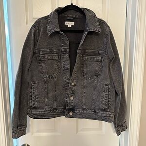 Ava & Viv Charcoal Denim Jacket